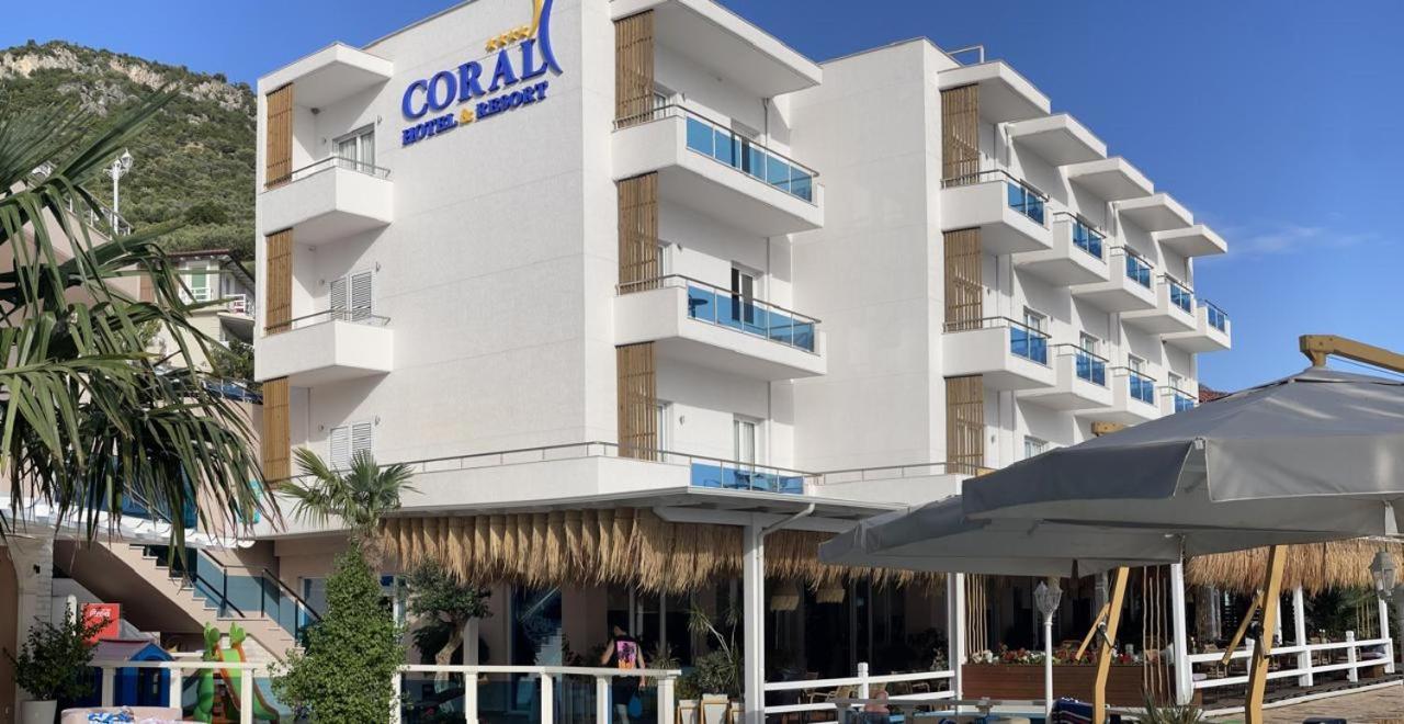 Coral Hotel & Resort Radhimë Buitenkant foto